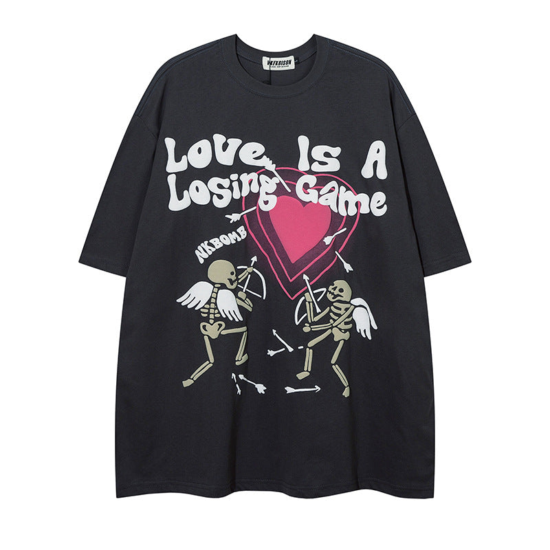 Short street love T-shirt