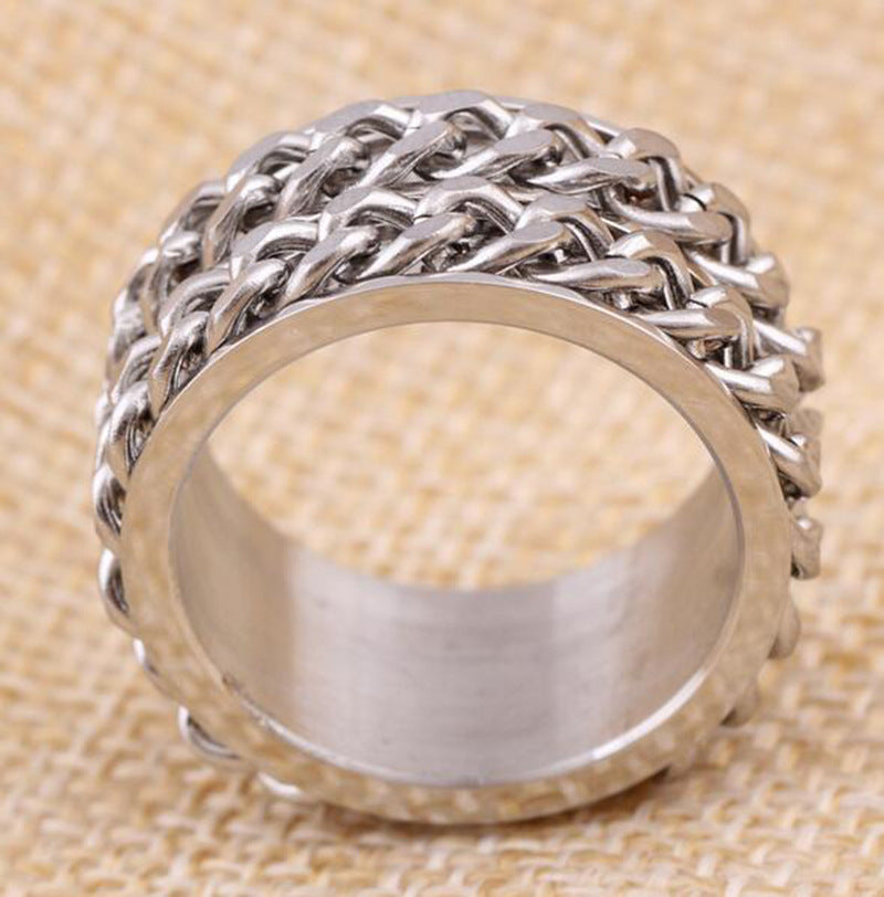 Vintage Chain Men's Ring