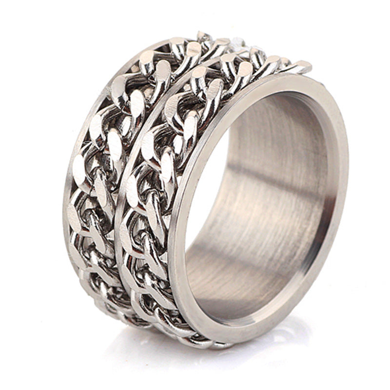 Vintage Chain Men's Ring