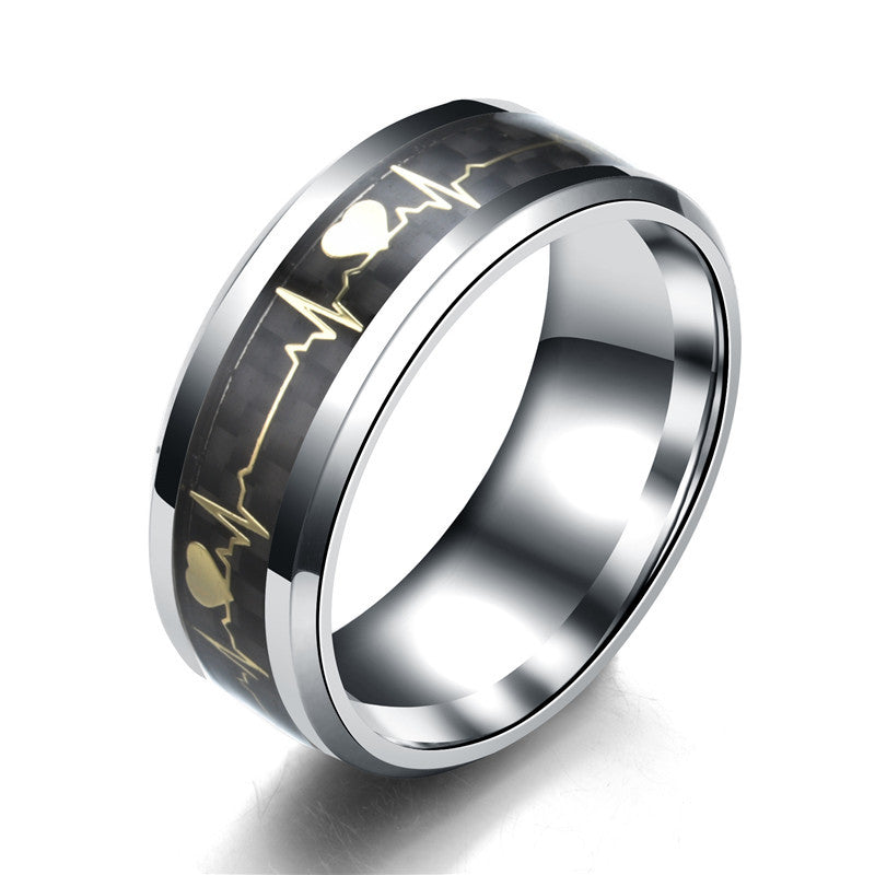 Unisex Stainless Steel Ring